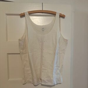 J Jill linen tank top